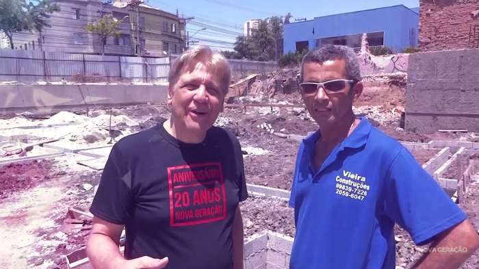 Construindo Sonhos: Construção do Novo Templo
