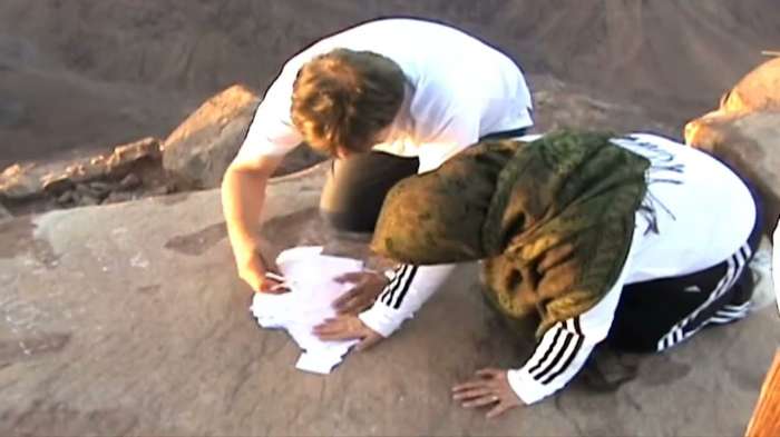 Oração no Monte Sinai e Muro das Lamentações